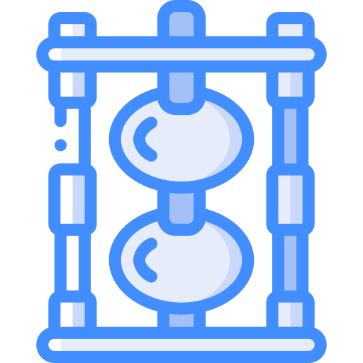 reloj de arena Basic Miscellany Blue icono