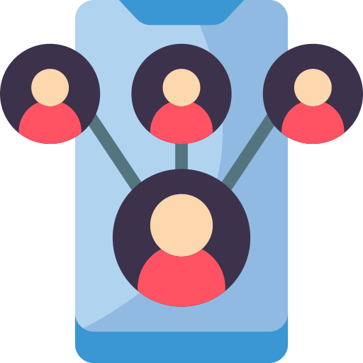 Connections Basic Miscellany Flat icon