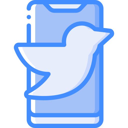 ツイッター Basic Miscellany Blue icon