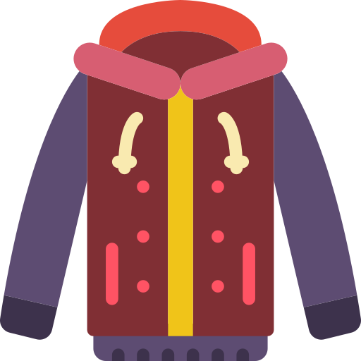 Jacket Basic Miscellany Flat icon