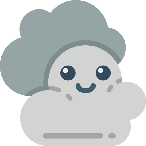 Cloudy Basic Miscellany Flat icon