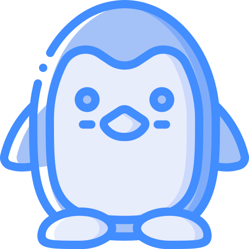 pinguino Basic Miscellany Blue icona