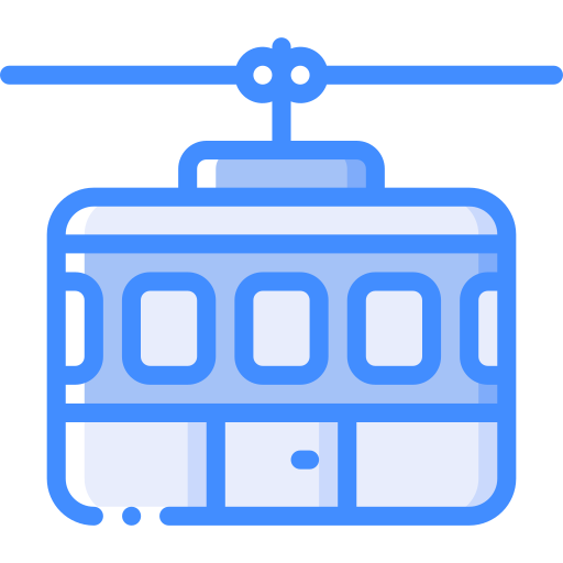 teleférico Basic Miscellany Blue icono
