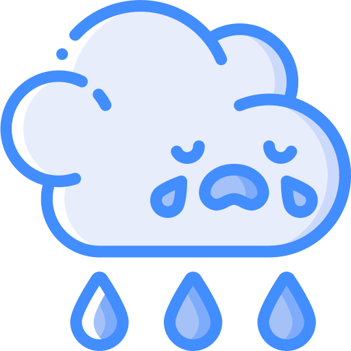 pioggia battente Basic Miscellany Blue icona