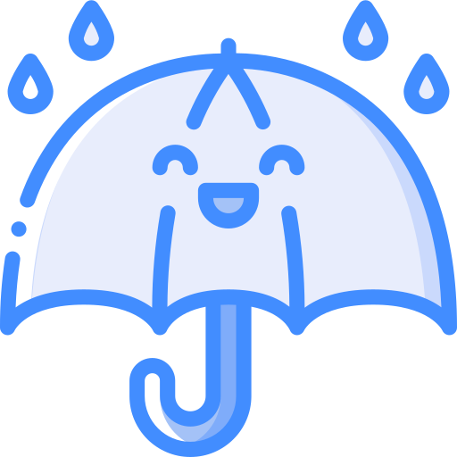 parapluie Basic Miscellany Blue Icône