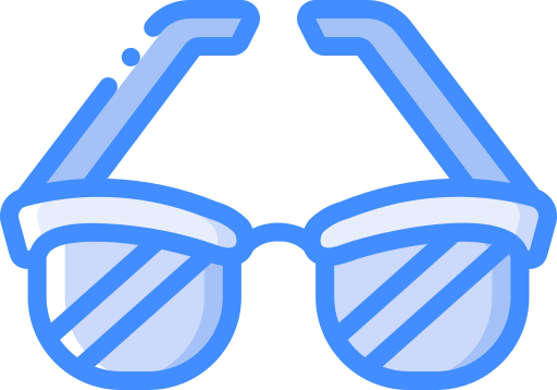 眼鏡 Basic Miscellany Blue icon