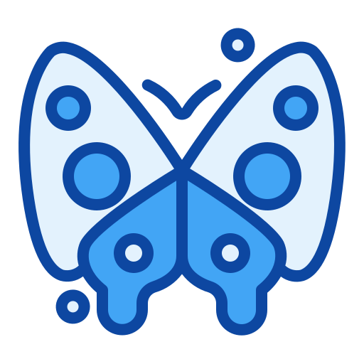 Butterfly Generic Blue icon