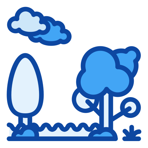 정원 Generic Blue icon