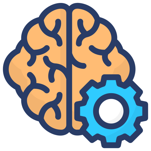 hersenen proces Generic Outline Color icoon