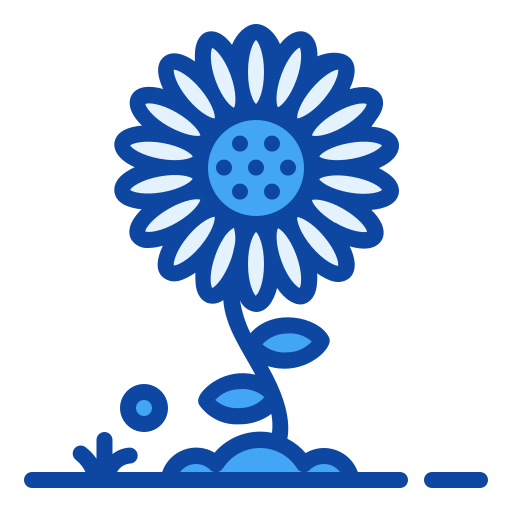 girasol Generic Blue icono
