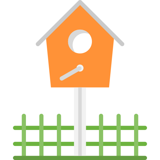 dom dla ptaków SBTS2018 Flat ikona