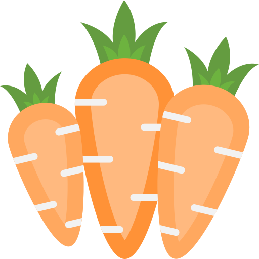 Морковь SBTS2018 Flat иконка