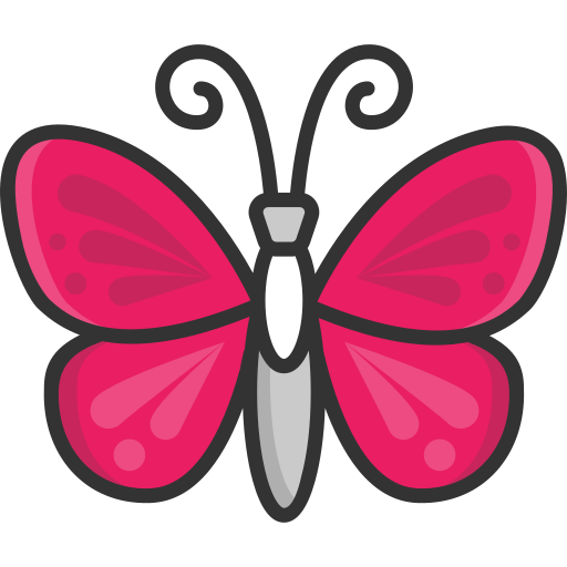 Бабочка SBTS2018 Lineal Color иконка