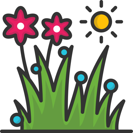 kwiaty SBTS2018 Lineal Color ikona