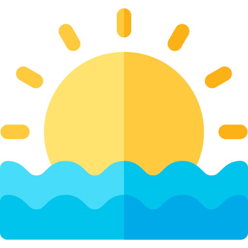 Sunrise Basic Rounded Flat icon