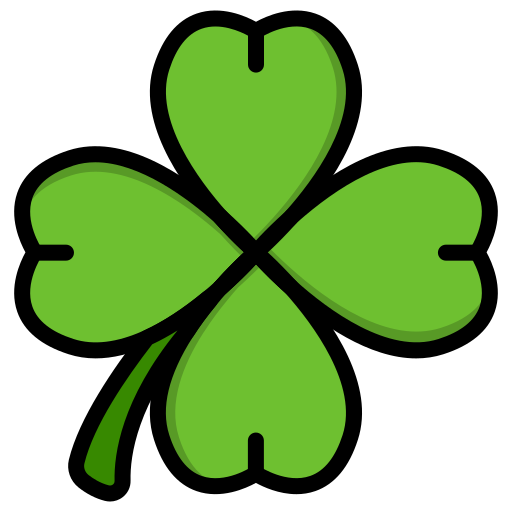 Clover Generic Outline Color icon