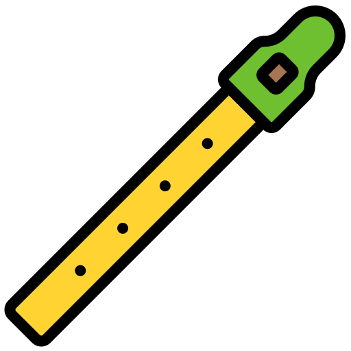 flauta barata Generic Outline Color Ícone