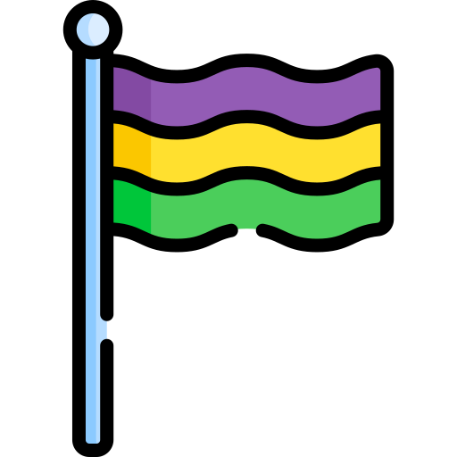 Mardi gras Special Lineal color icon