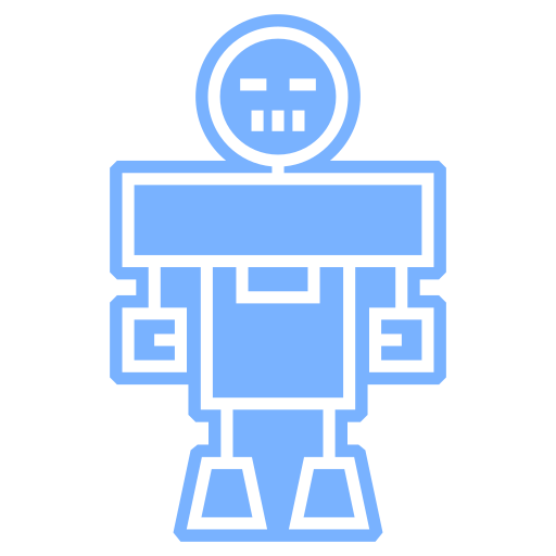 robotvariant Generic Blue icoon