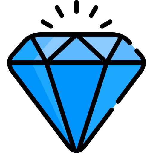 diamante Special Lineal color icono