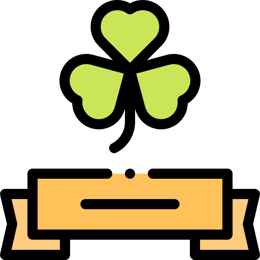 St Patricks Day Detailed Rounded Lineal color icon