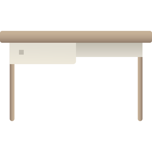 Desk Generic Flat Gradient icon