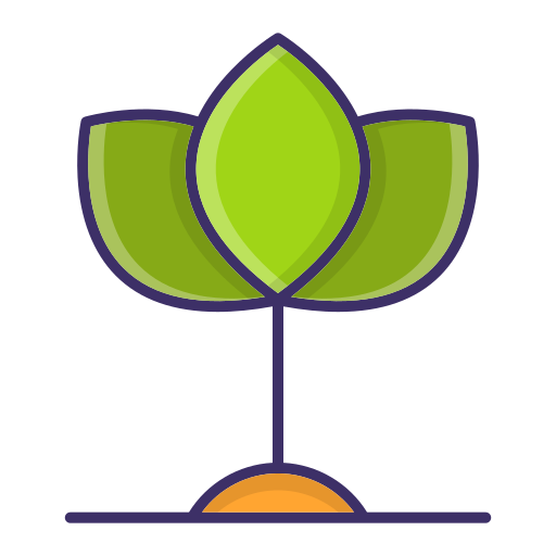 Sprout Generic Outline Color icon