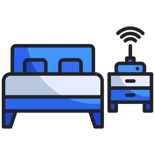 slaapkamer Generic Outline Color icoon
