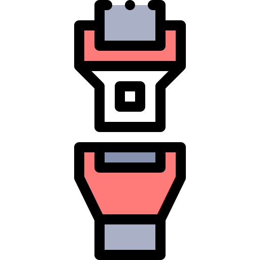 cinturón de seguridad Detailed Rounded Lineal color icono