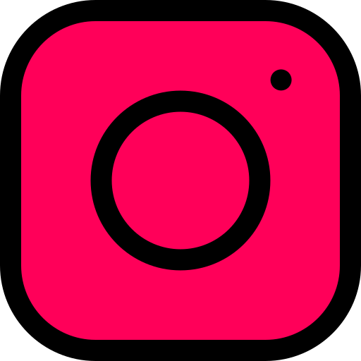 instagram Generic Outline Color icoon