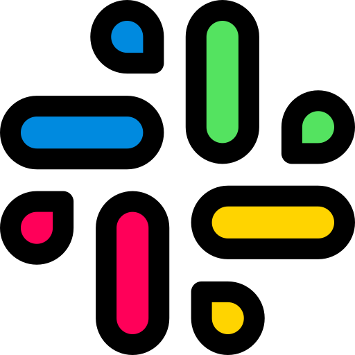 スラック Generic Outline Color icon