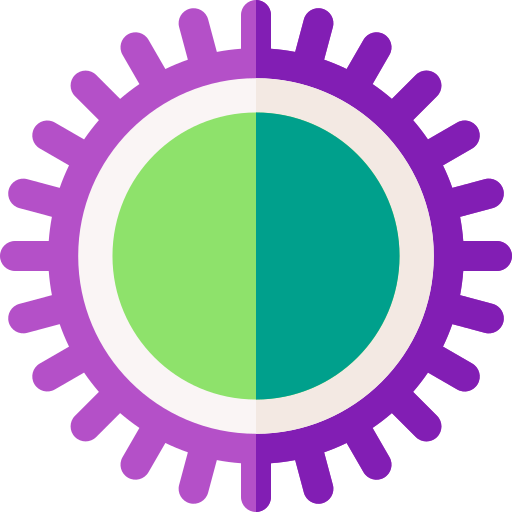 virus Basic Rounded Flat icona