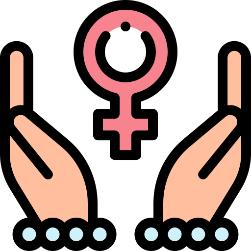 여성의 날 Detailed Rounded Lineal color icon