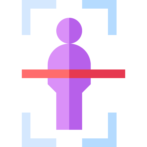 신체 검사 Basic Straight Flat icon