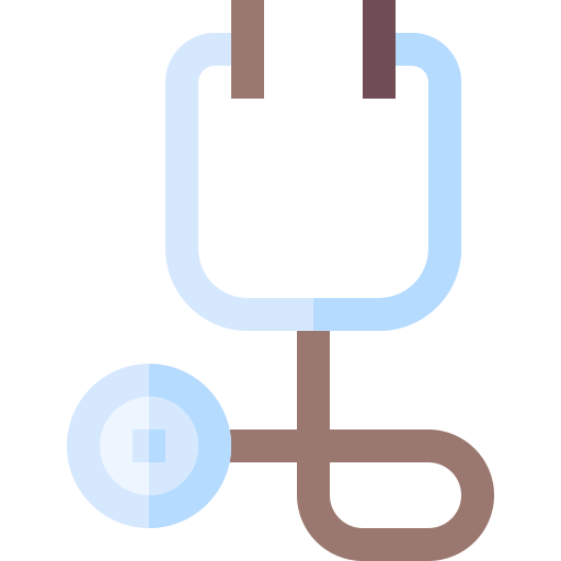 estetoscopio Basic Straight Flat icono