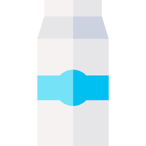 melk Basic Straight Flat icoon