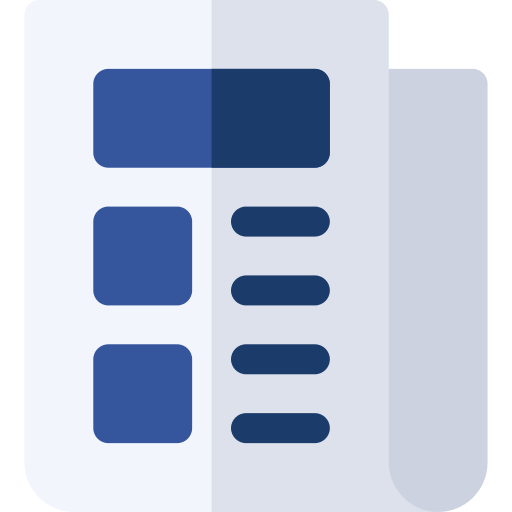 新聞 Basic Rounded Flat icon