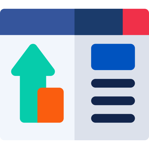 statistiche Basic Rounded Flat icona