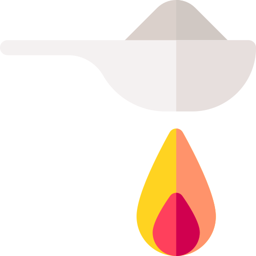 Heroin Basic Rounded Flat icon