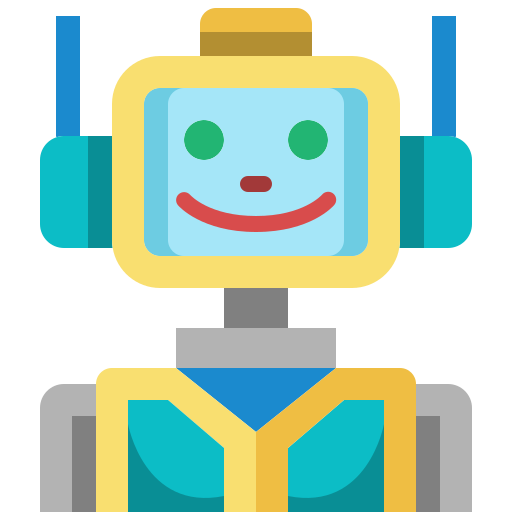 robot Generic Flat ikona