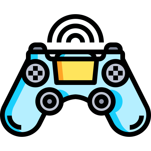 Game controller Justicon Lineal Color icon