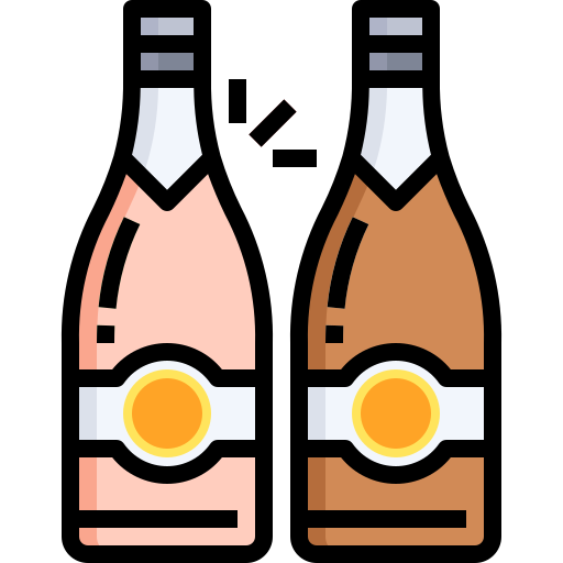 Wine Justicon Lineal Color icon