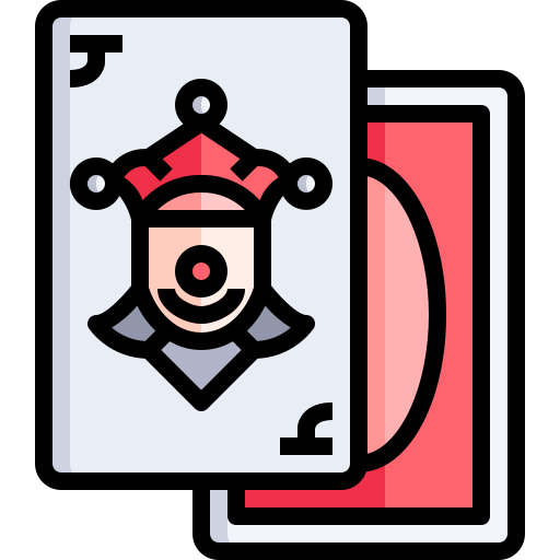 cartes de poker Justicon Lineal Color Icône
