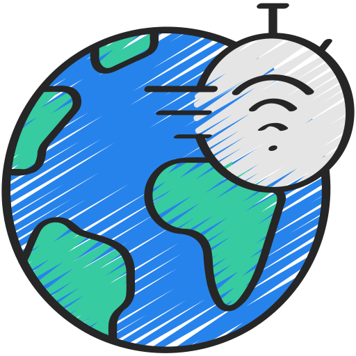 Global connection Juicy Fish Sketchy icon