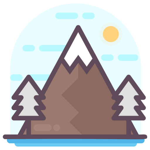 Hills Generic Outline Color icon