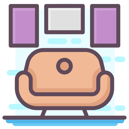 Lounge Generic Outline Color icon