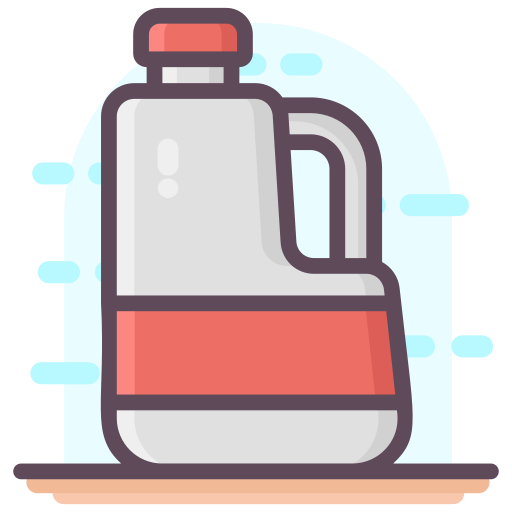 Botella de leche Generic Outline Color icono