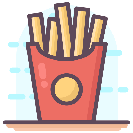 Fries Generic Outline Color icon