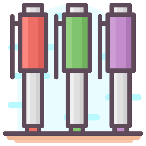 Ballpoint Generic Outline Color icon