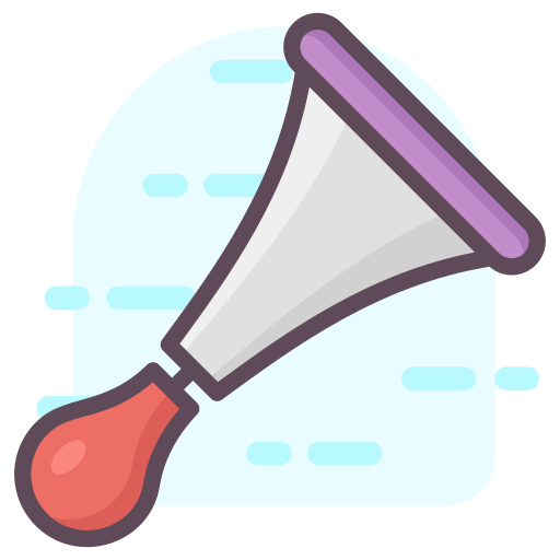 Horn Generic Outline Color icon
